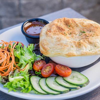 Steak & Vegetable Pot Pie photo