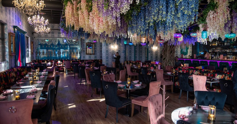 Interior, dining area