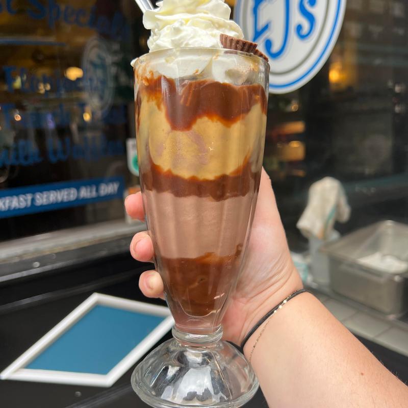 menu item 10 of 33, EJ's Special Layered Sundae