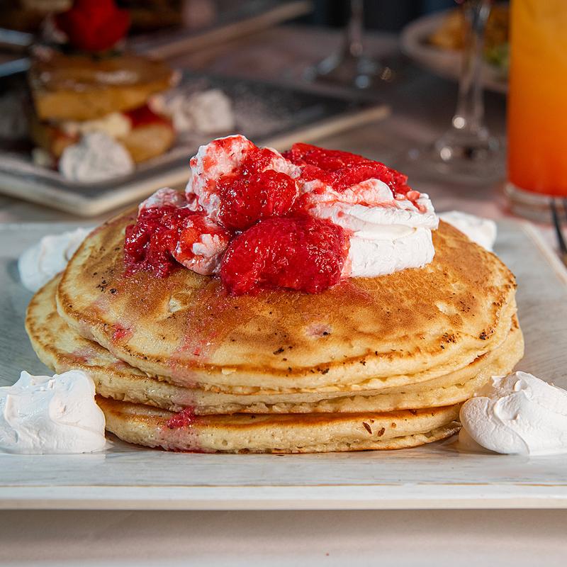 Strawberry Syrup & Whip Cream photo