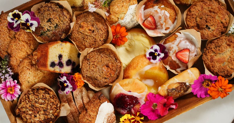 Variety breakfast pastries, good for a crowd.