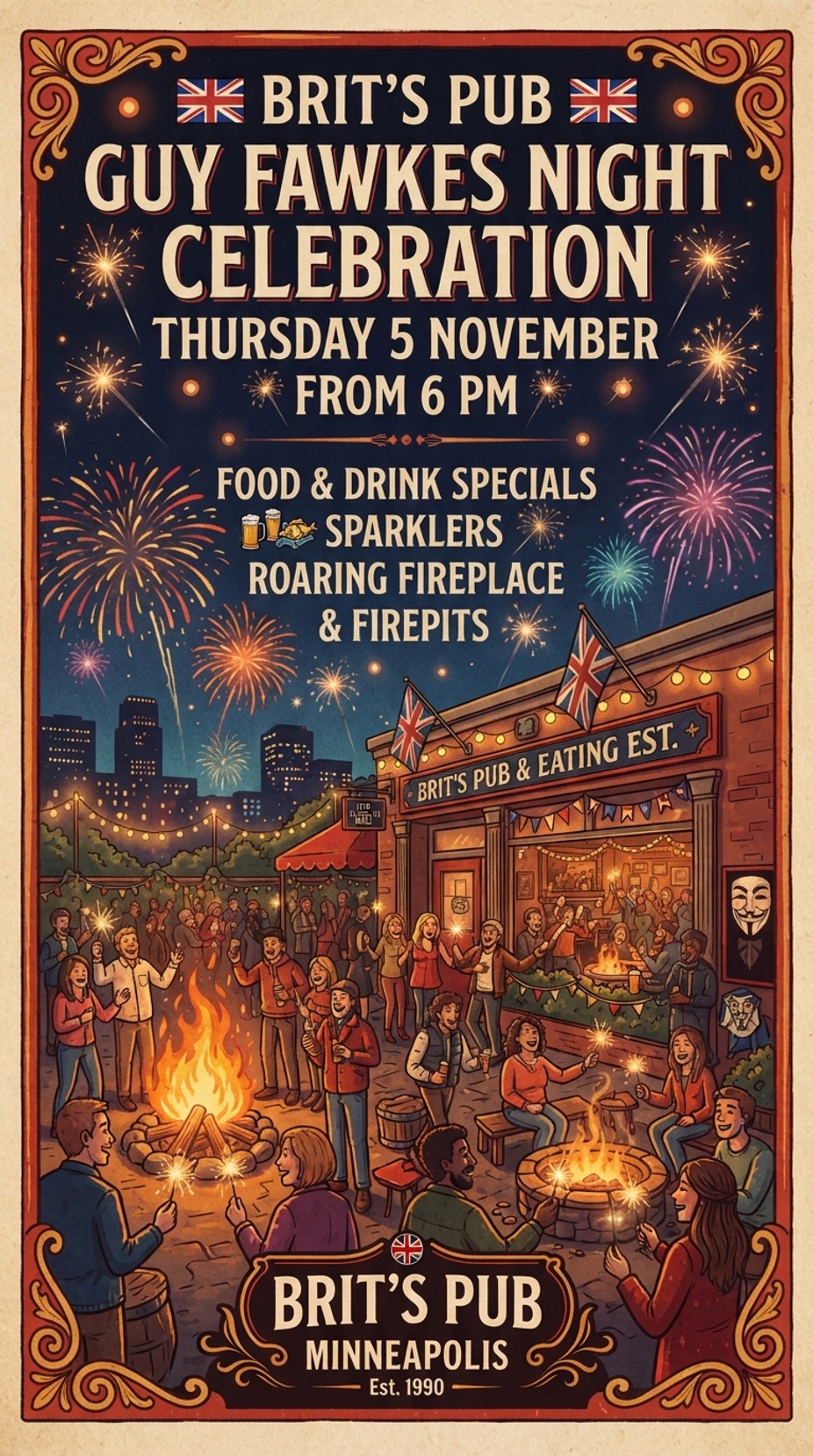 Guy Fawkes Night Celebration event photo