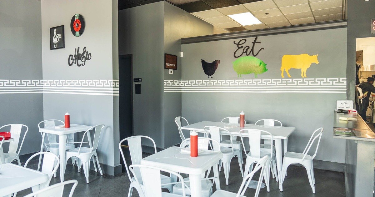 Interior, seating area