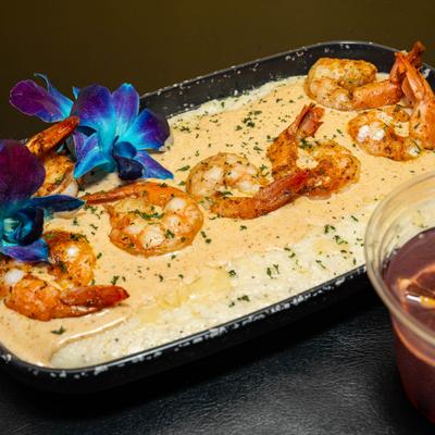 Shrimp and grits.