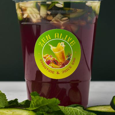 Cucumber Zing Lemonade.