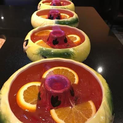 Scorpion Bowl cocktails.