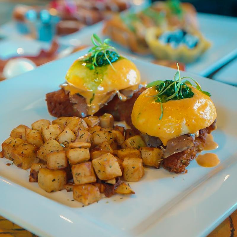Southwest Eggs Benedict* photo