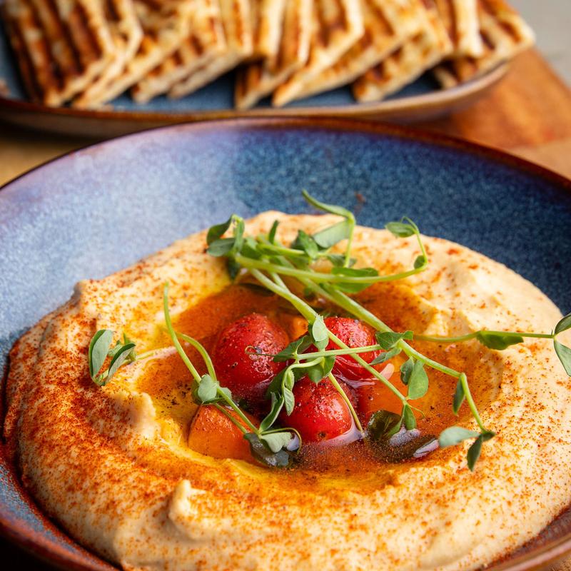 menu item 3 of 7, Cask Hummus