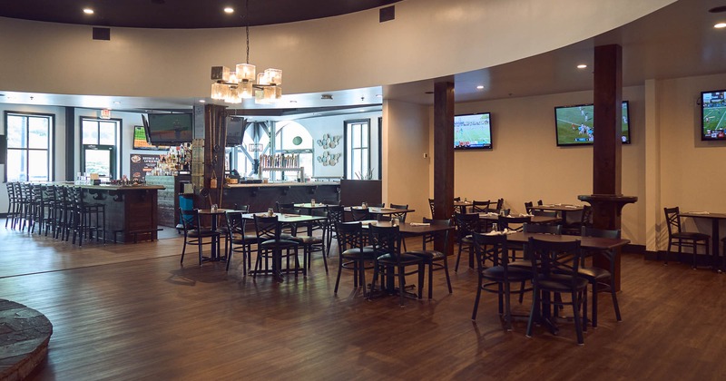 Interior, main seating area