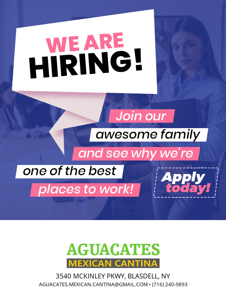 Flyer we are hiring