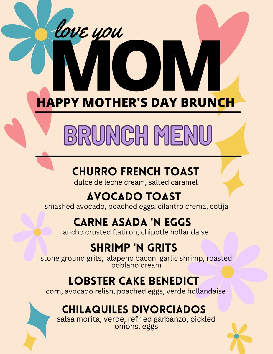 Mother's Day Menu event photo