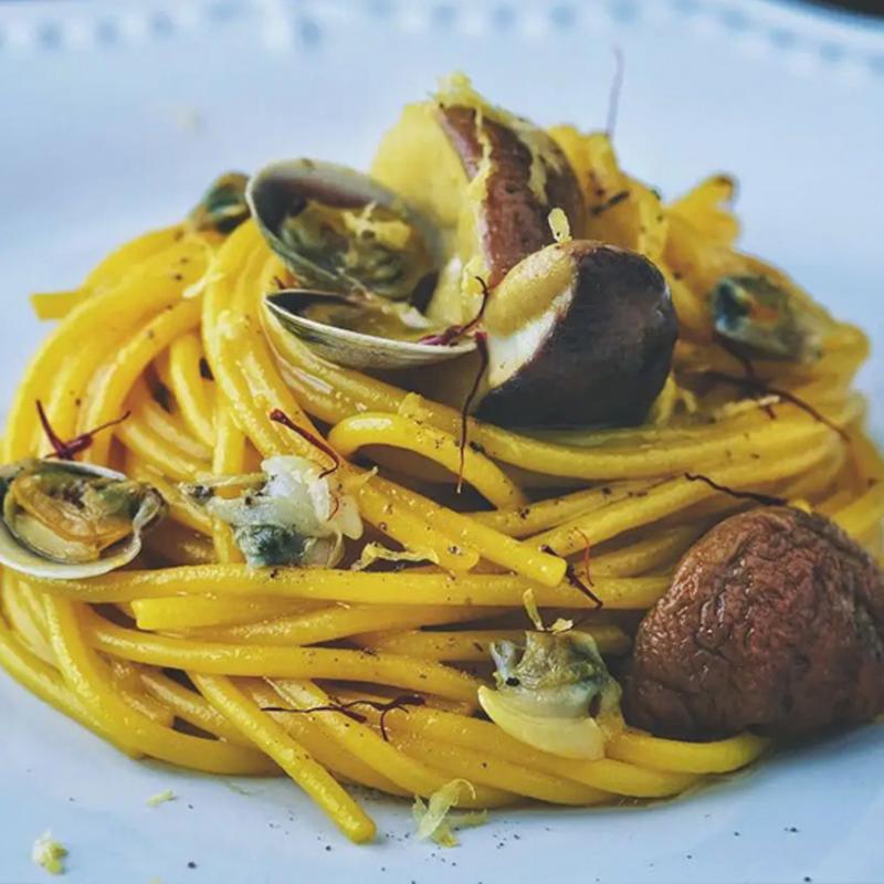Linguine Porcini & Clams photo