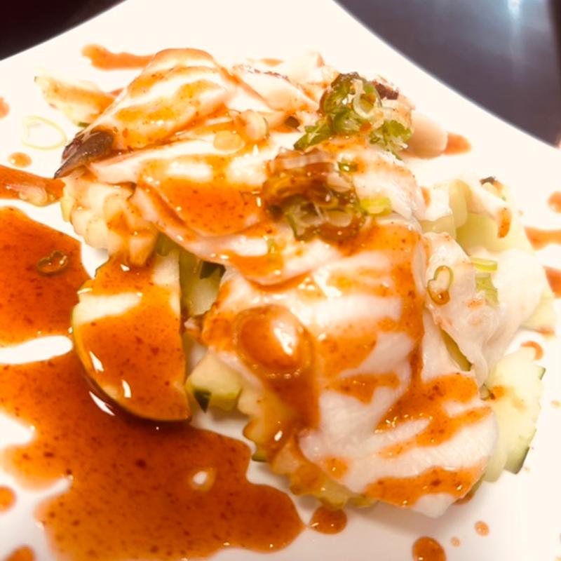 menu item 4 of 57, Spicy Conch or Octopus