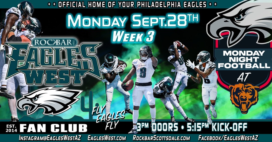 Week 3 - EAGLES at BEARS event photo