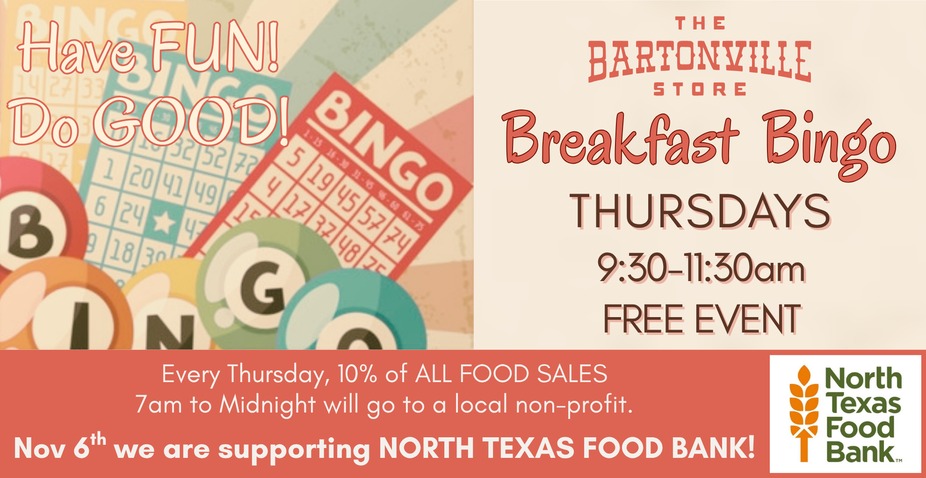Breakfast BINGO at Bartonville Store event photo