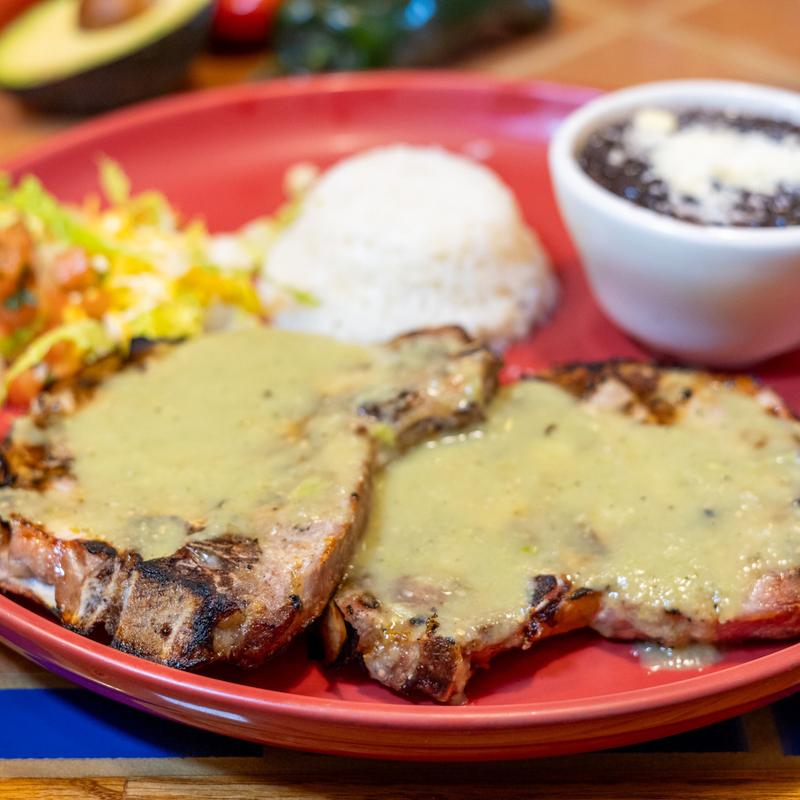 menu item 4 of 14, Chuletas De Puerco