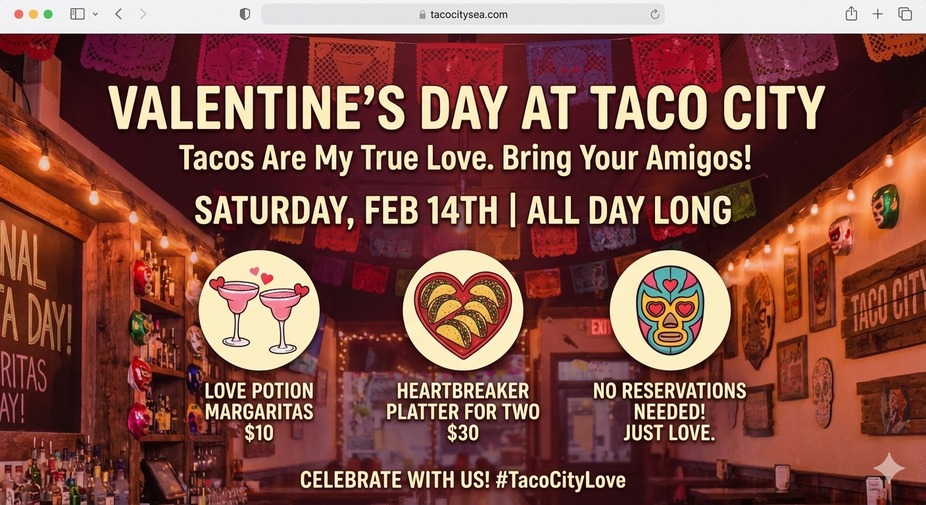 Valentine's Day event photo