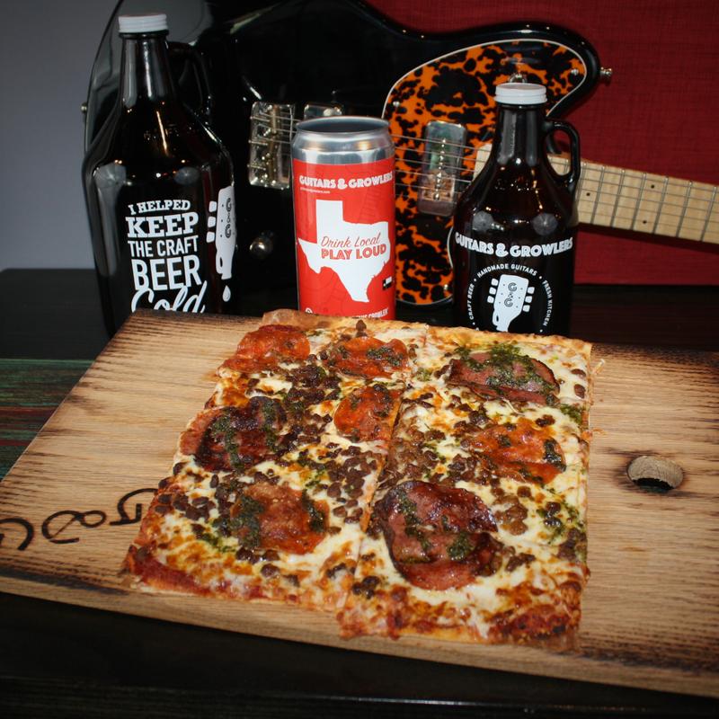 menu item 10 of 44, The Boys 3 Meat Flatbread