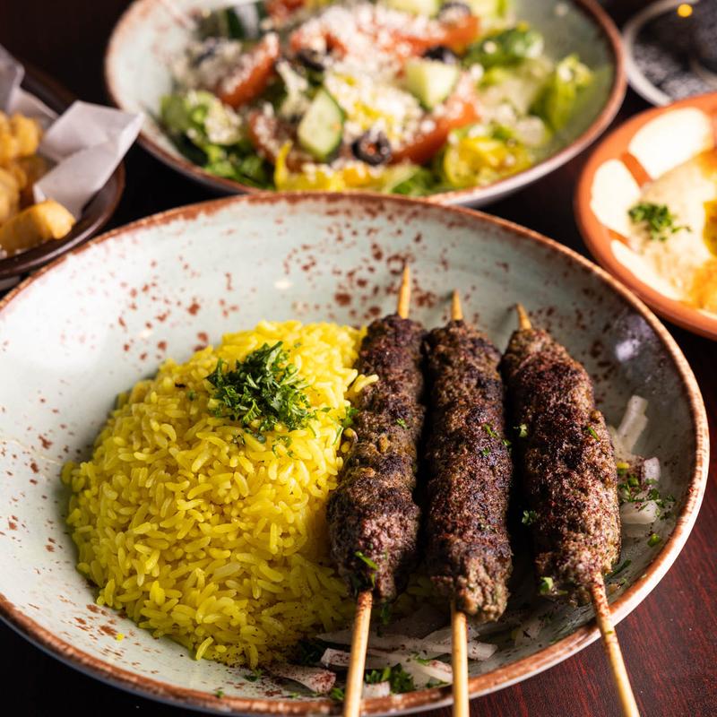 Kafta Kabob Platter photo