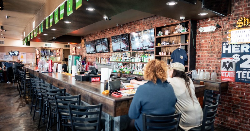 Interior, bar area