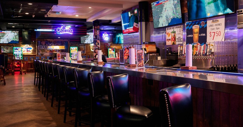 Interior bar area