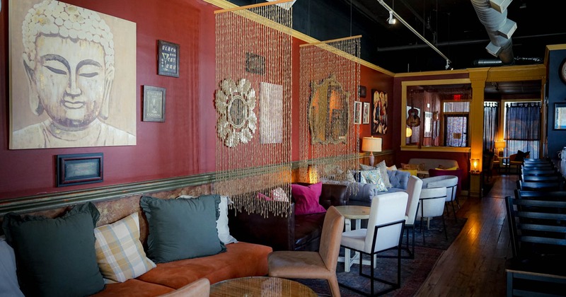 Interior, seating area