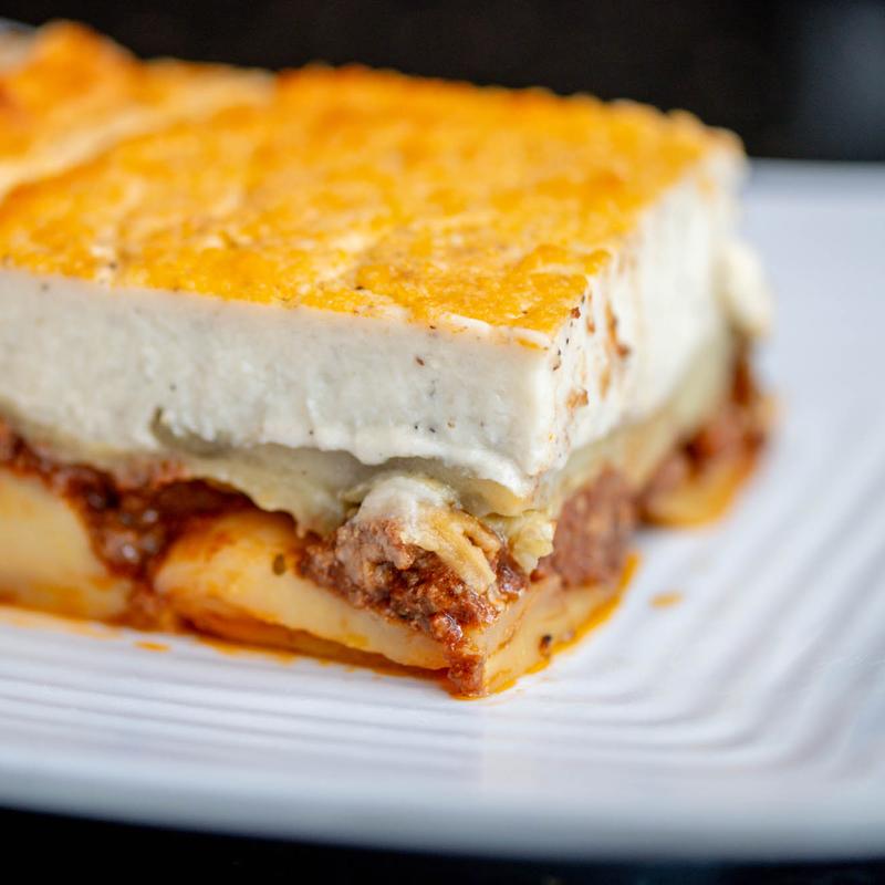 Moussaka Plate photo