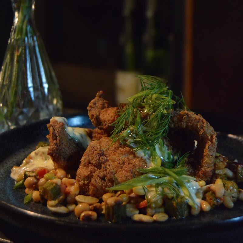 Cornmeal Fried Flounder photo