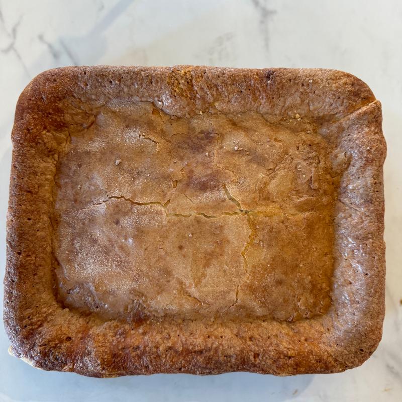 menu item 35 of 35, Peach Cobbler