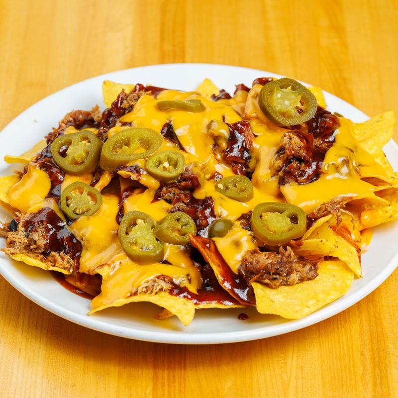 menu item 6 of 11, Pulled Pork Nachos