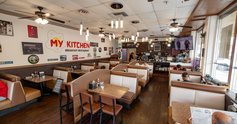 Interior, main dining area