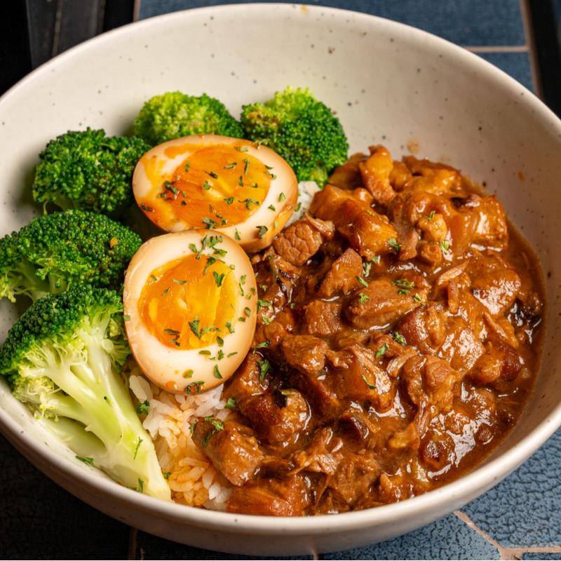 Sous Vide Beef Kimchi Rice Bowl photo