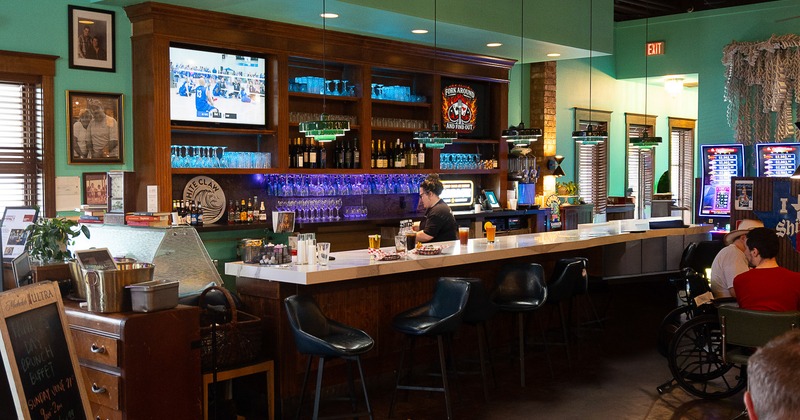 Interior, bar
