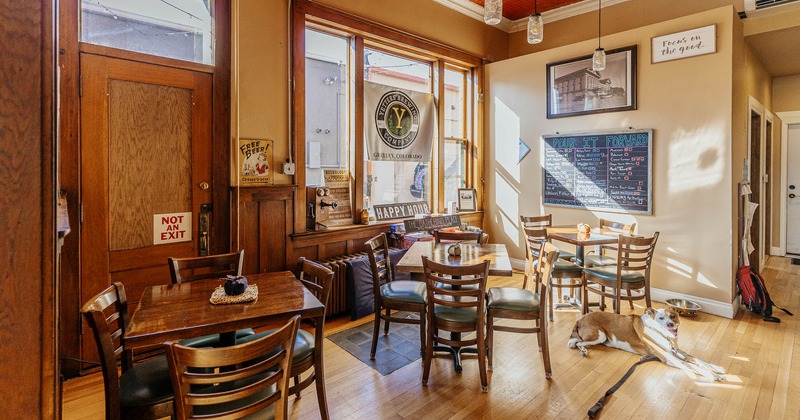 Interior, seating area