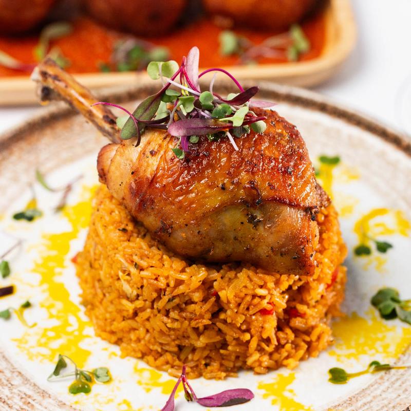 Arroz Con Gandules / Pigeon Peas Rice photo