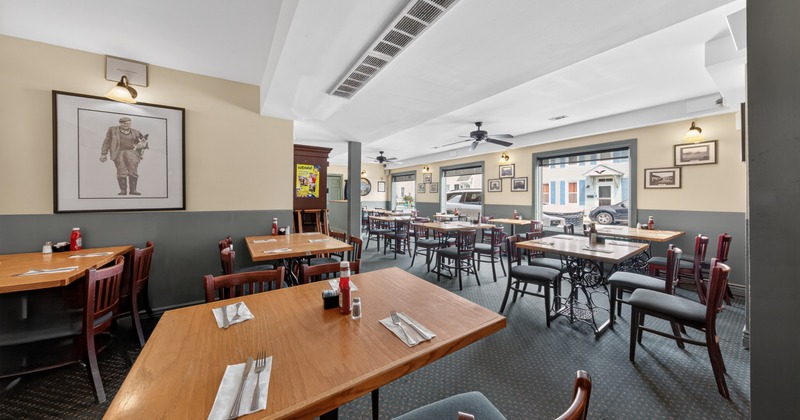 Interior, dining space