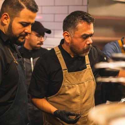 Chefs Erasmo Casiano, Chef Rene Gonzalez Mendez and Chef Jorge Ramirez.