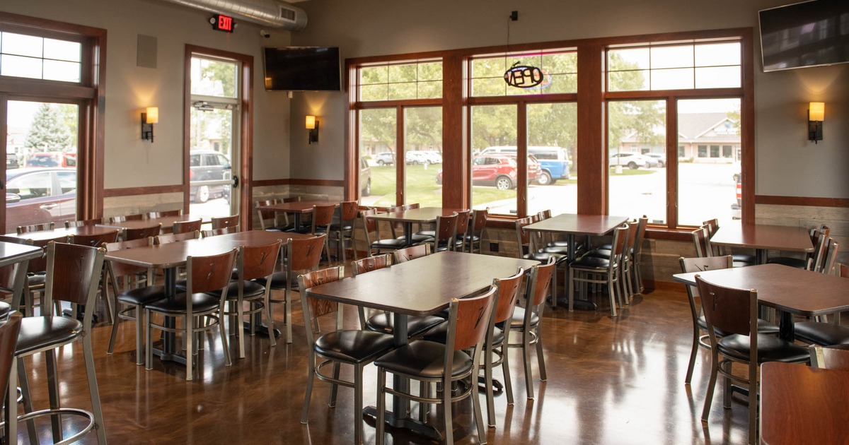Interior dining area