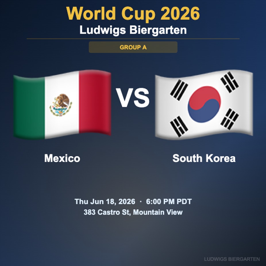World Cup 2026: Mexico vs South Korea | Group A event photo