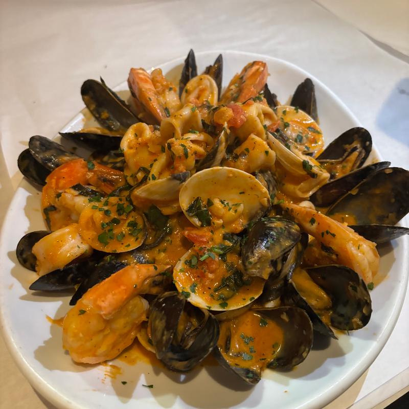 Frutti Di Mare Alla Vodka. photo