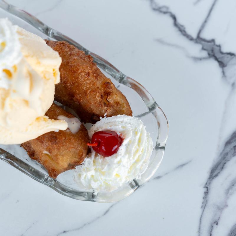 menu item 13 of 14, Friend Banana with Ice Cream