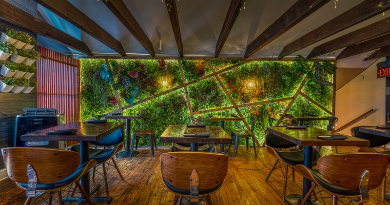 Interior, dining area