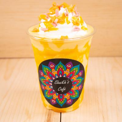 Mango milkshake.