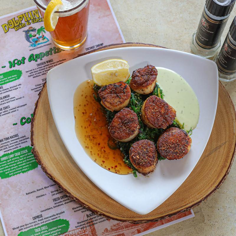 Blackened Scallops photo