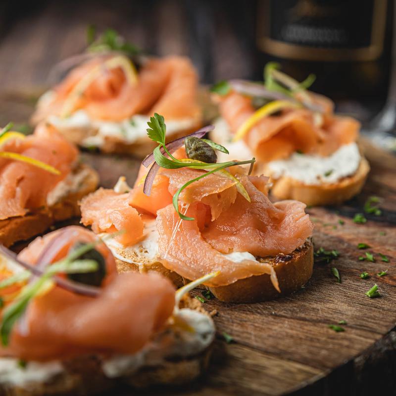 Smoked Salmon Crostini photo
