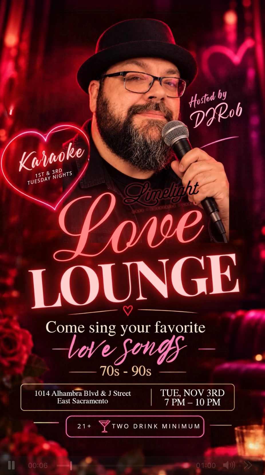 Dj Daddy Cane and the Love Lounge Karaoke event photo