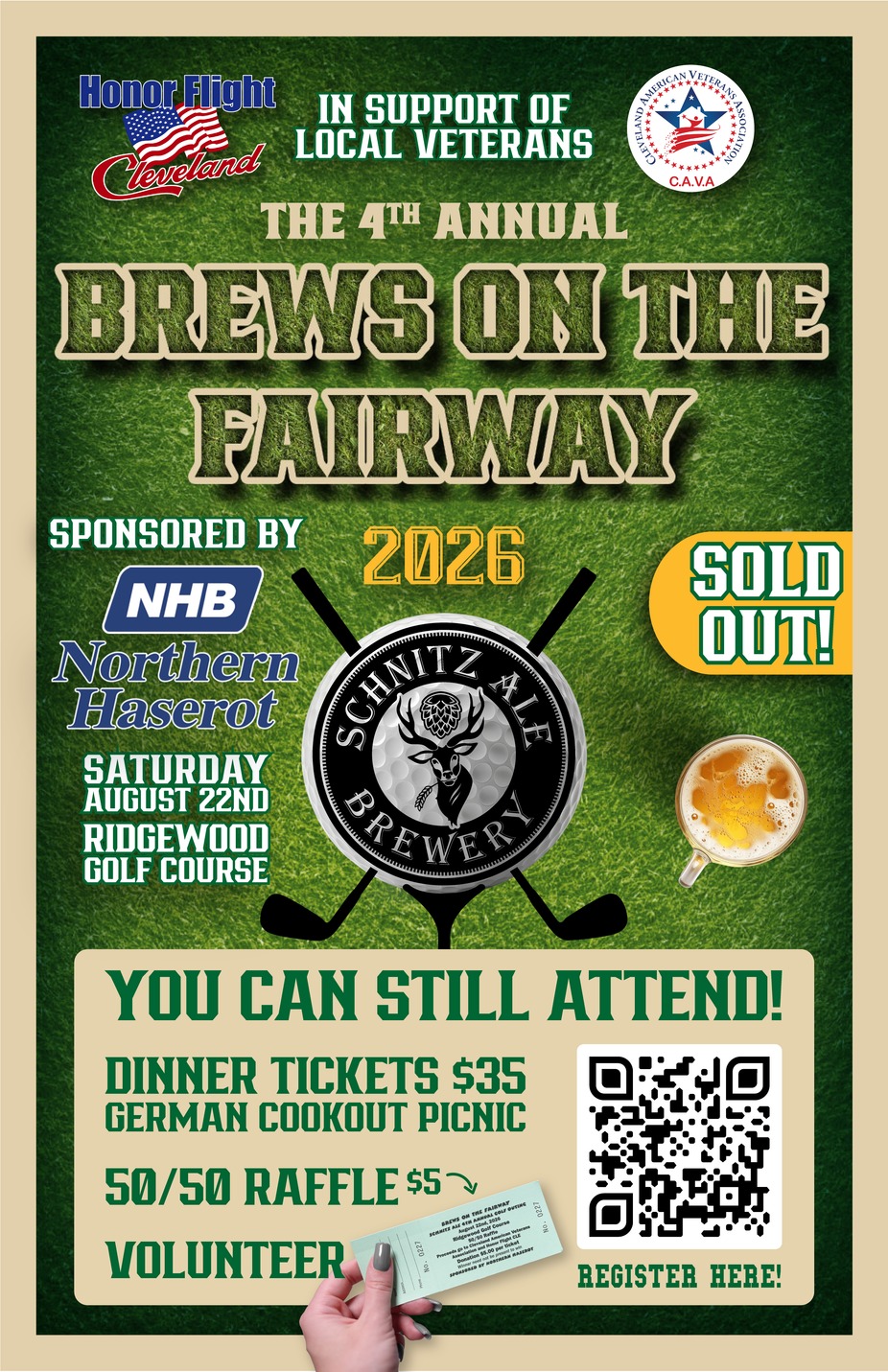 4th Annual Brews on the Fairway Golf Outing 2026 event photo