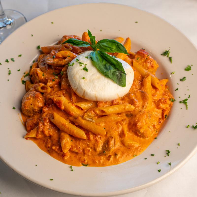 menu item 7 of 25, Penne Burrata