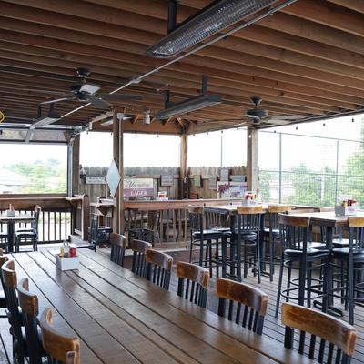 Pee Wee's, interior.