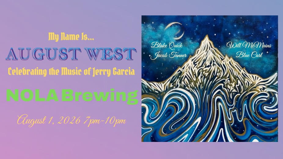 FREE LIVE MUSIC:  My Name is...August West: Celebrating the Music of Jerry Garcia event photo